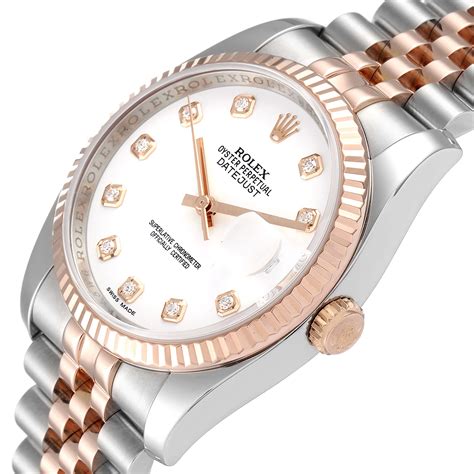 rolex datejust 36 stahl rose gold|rolex datejust 36mm price.